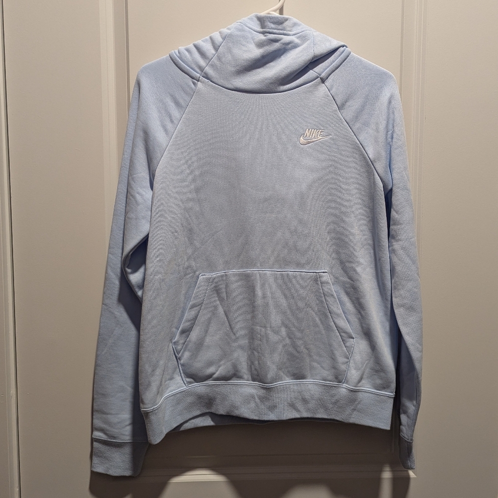 Nike Blue Sweatshirt Hoodie Casual Wear
